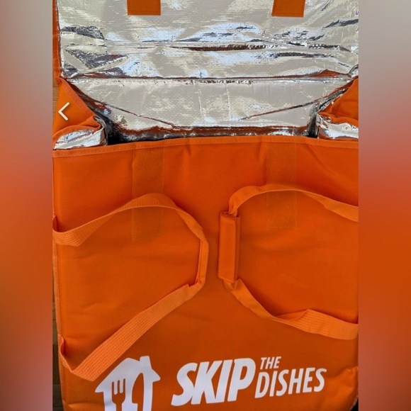 NEW Skip The Dishes Insulated PIZZA Delivery Bag - Picture 4 of 5